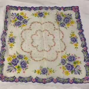 Vintage Switzerland Handkerchief